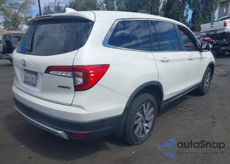 2019 Honda Pilot Exl from USA, damaged, VIN 5FNYF6H54KB047279